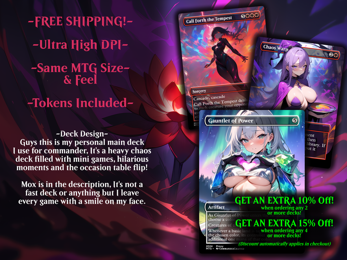 Zurzoth, Chaos Rider Chaos Commander Deck