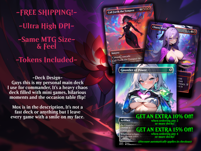 Zurzoth, Chaos Rider Chaos Commander Deck
