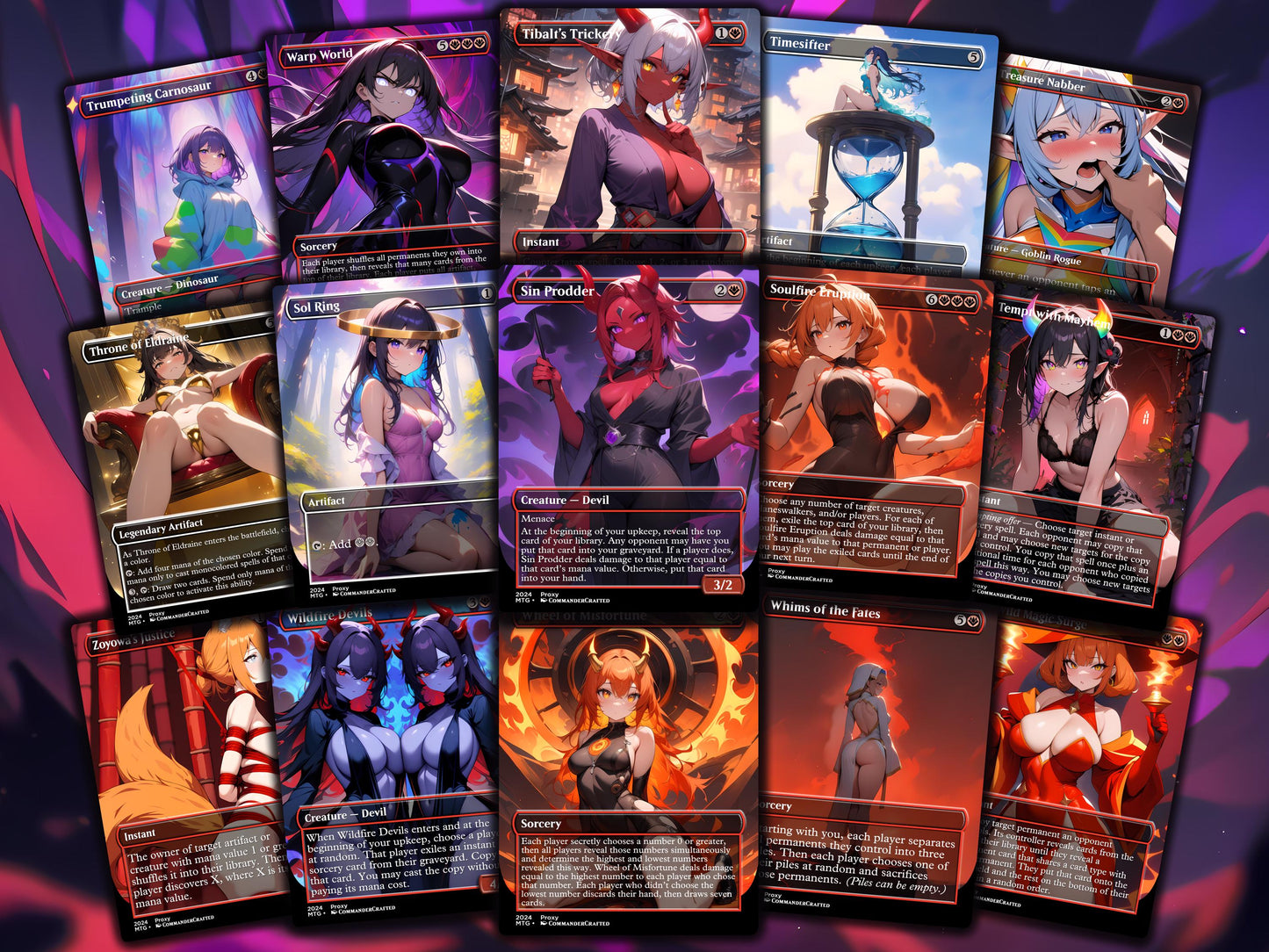 Zurzoth, Chaos Rider Chaos Commander Deck
