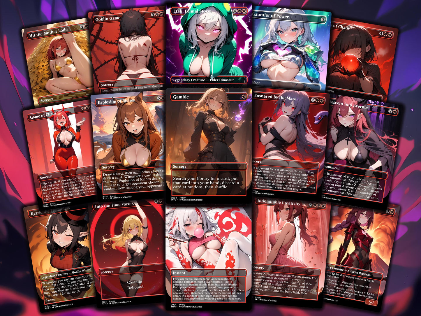 Zurzoth, Chaos Rider Chaos Commander Deck