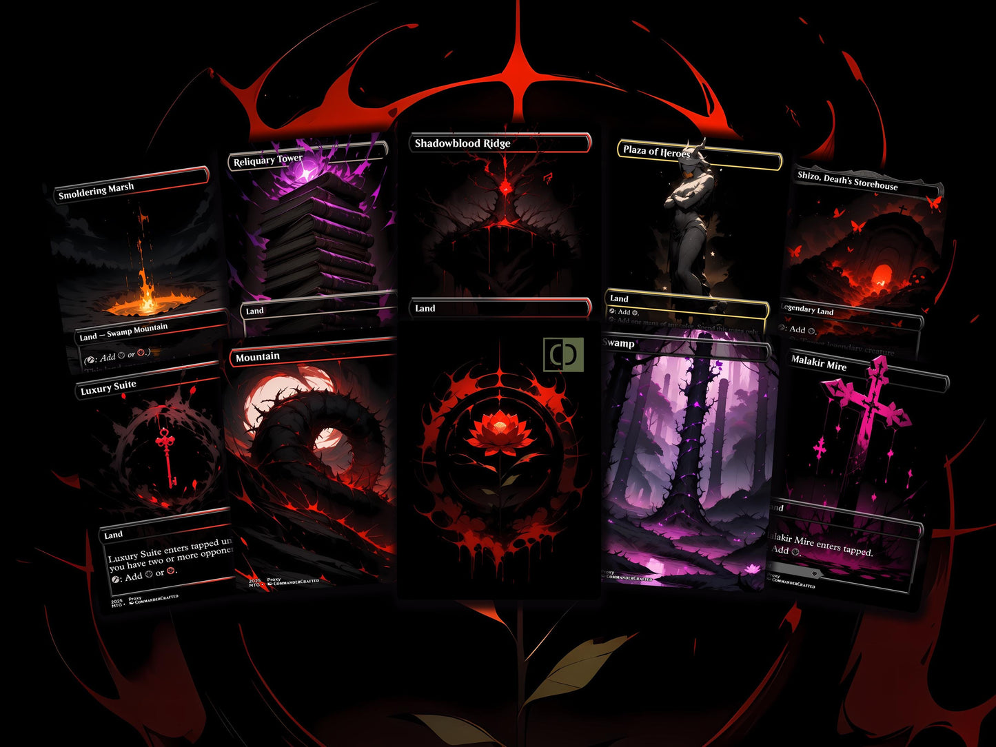 Valgavoth, Harrower of Souls Life Drain Commander Deck