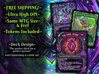 Chatterfang Squirrel Tribal Rick and Morty Commander Proxy Deck