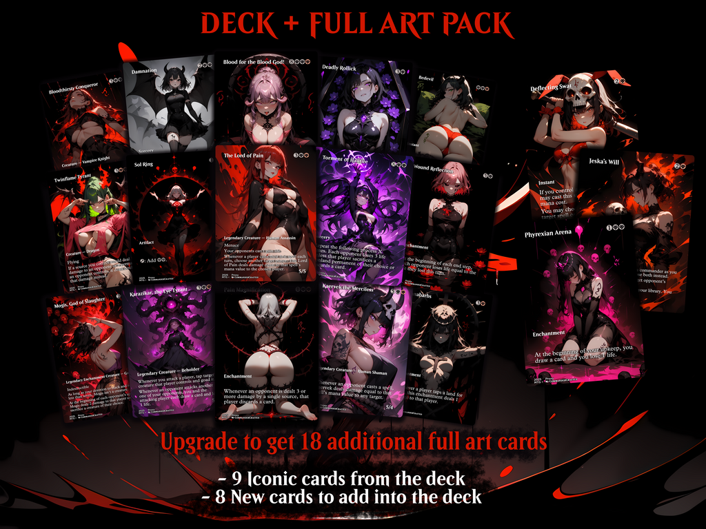 The Lord of Pain Burn Commander Deck