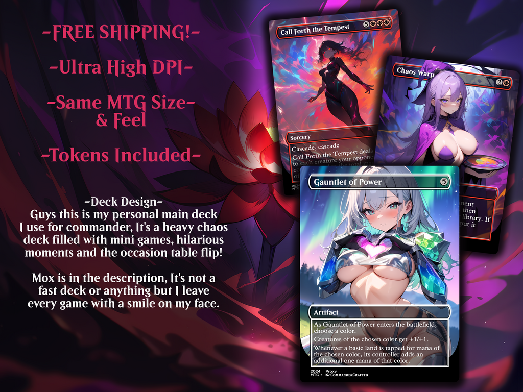 Zurzoth, Chaos Rider Chaos Commander Deck