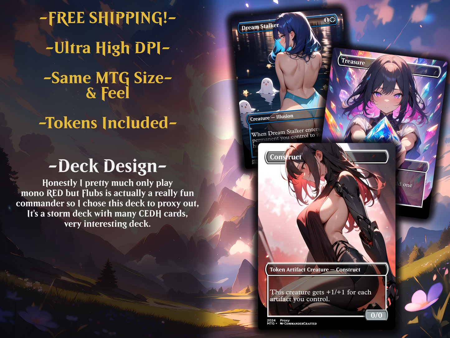 Flubs, the Fool Storm Commander Deck