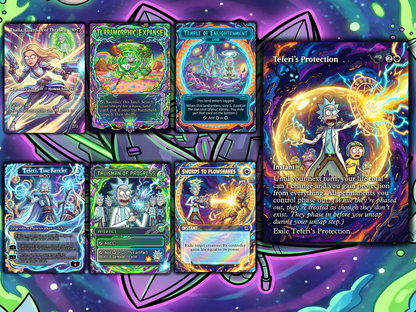 Grand Arbiter Rick and Morty Commander Proxy Deck