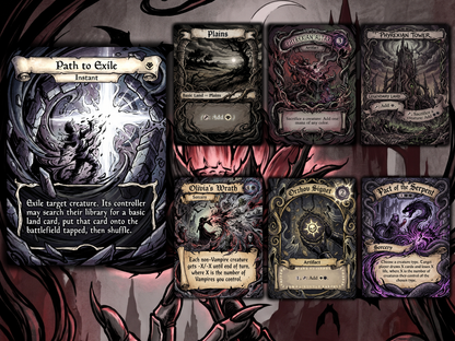 Vampire Tribal Clavileño Proxy Commander Deck