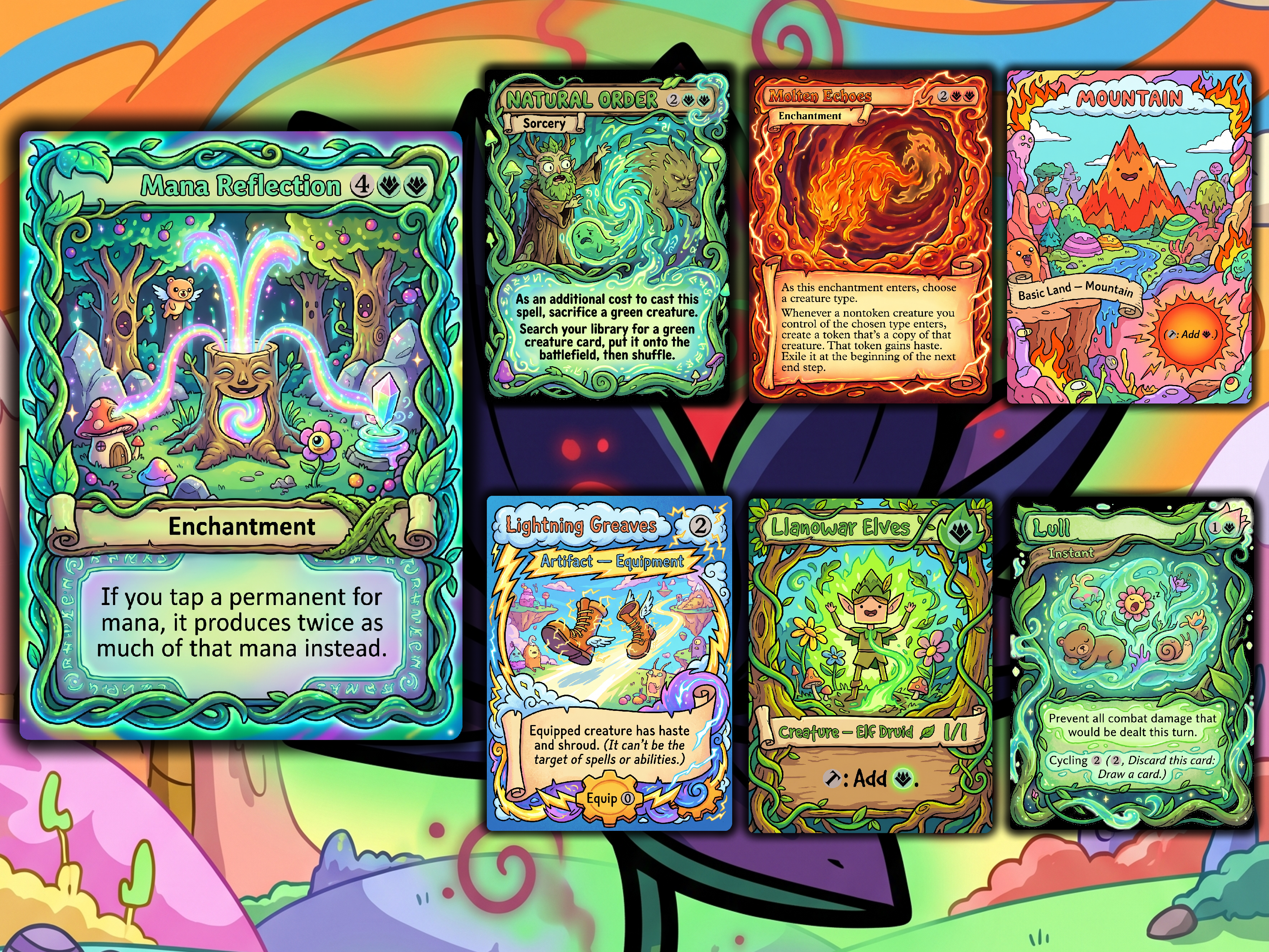Bello Adventure Time Art Style Commander Proxy Deck