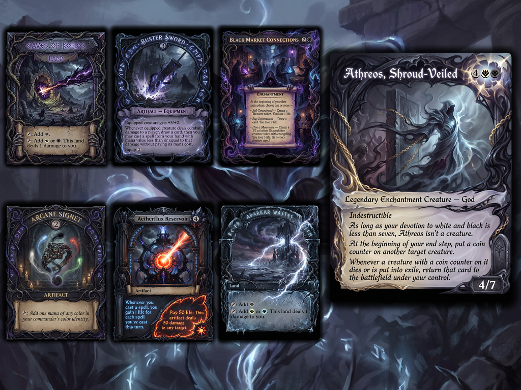 Zur, Eternal Schemer Commander Proxy Deck