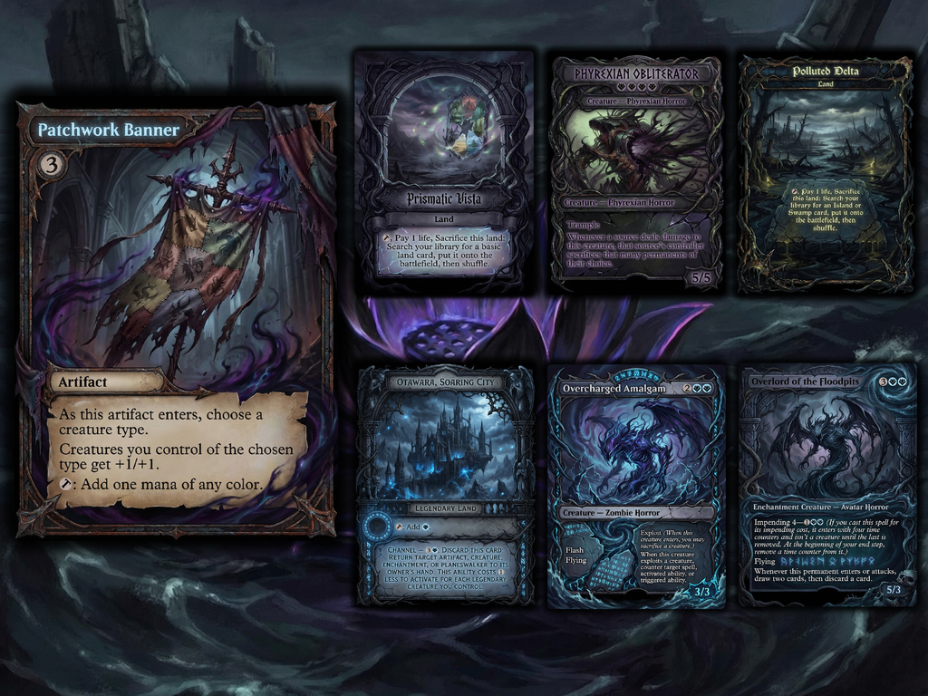 Captain N'ghathrod Horror Tribal Commander Proxy Deck