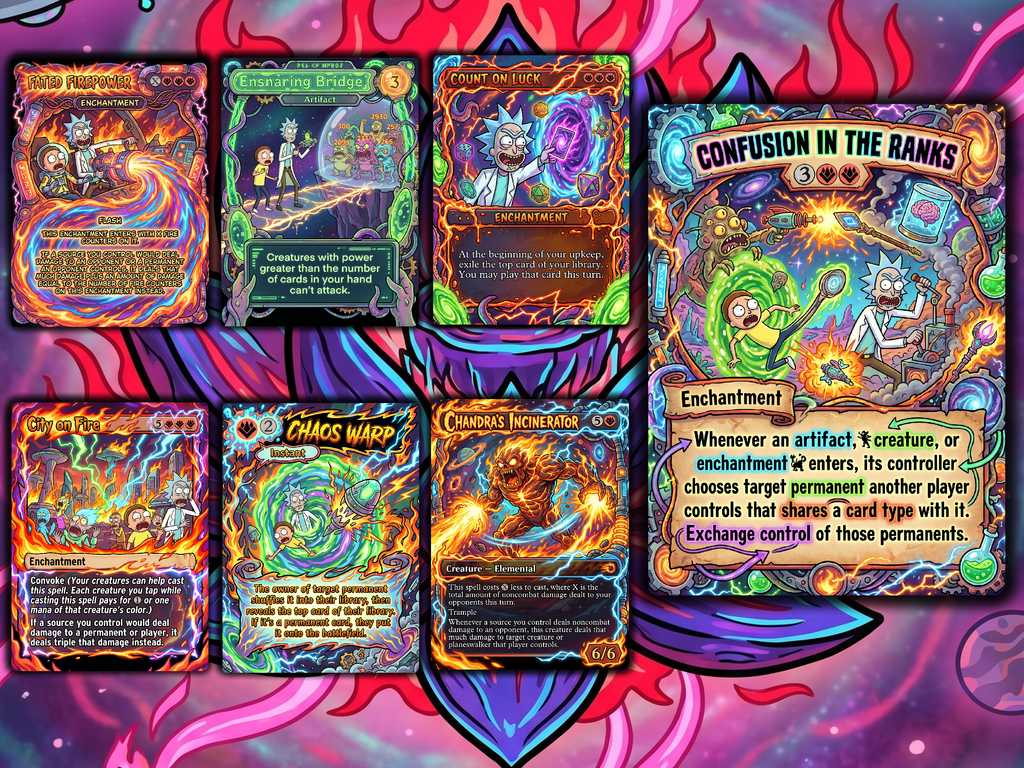 Norin the Wary Rick and Morty Proxy Commander Deck