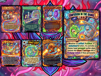 Norin the Wary Rick and Morty Proxy Commander Deck