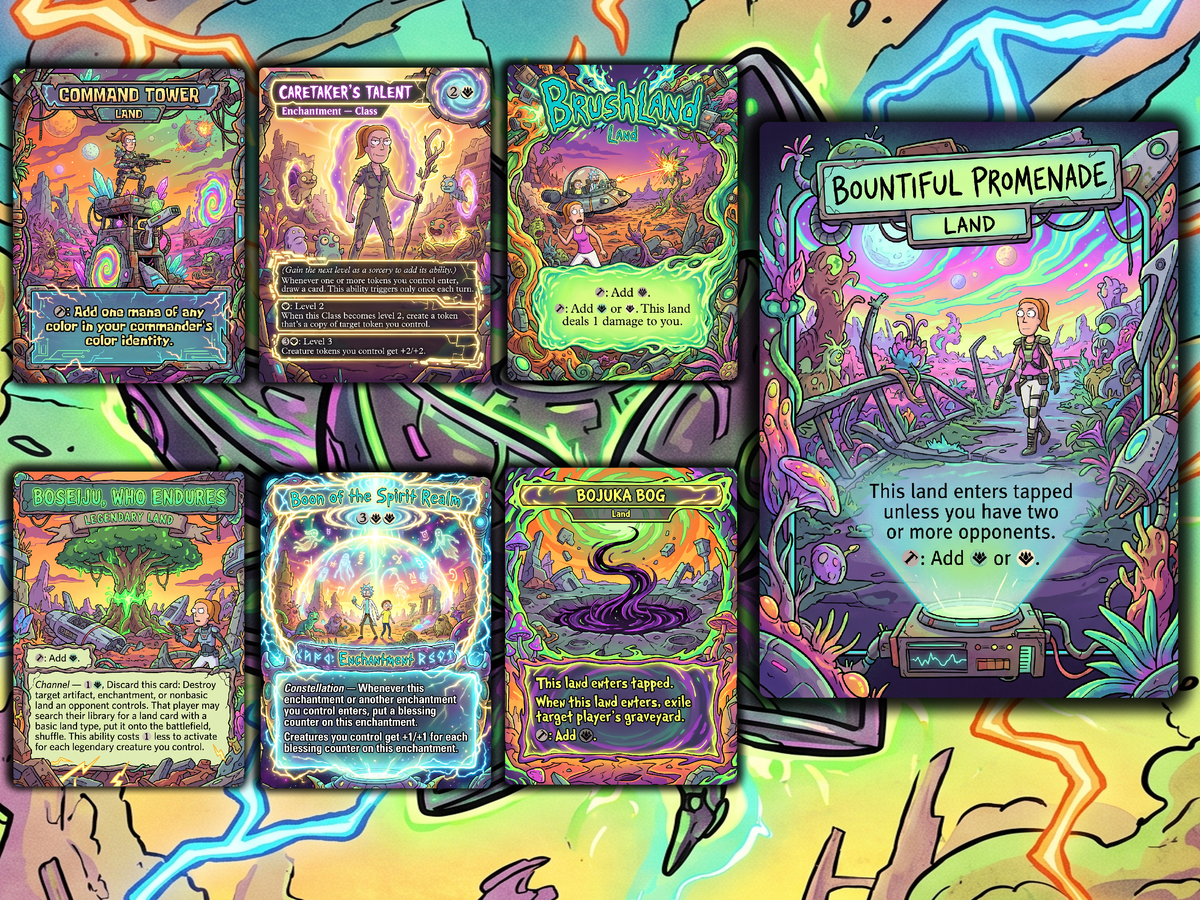 Anikthea, Hand of Erebos Rick and Morty Proxy Commander Deck