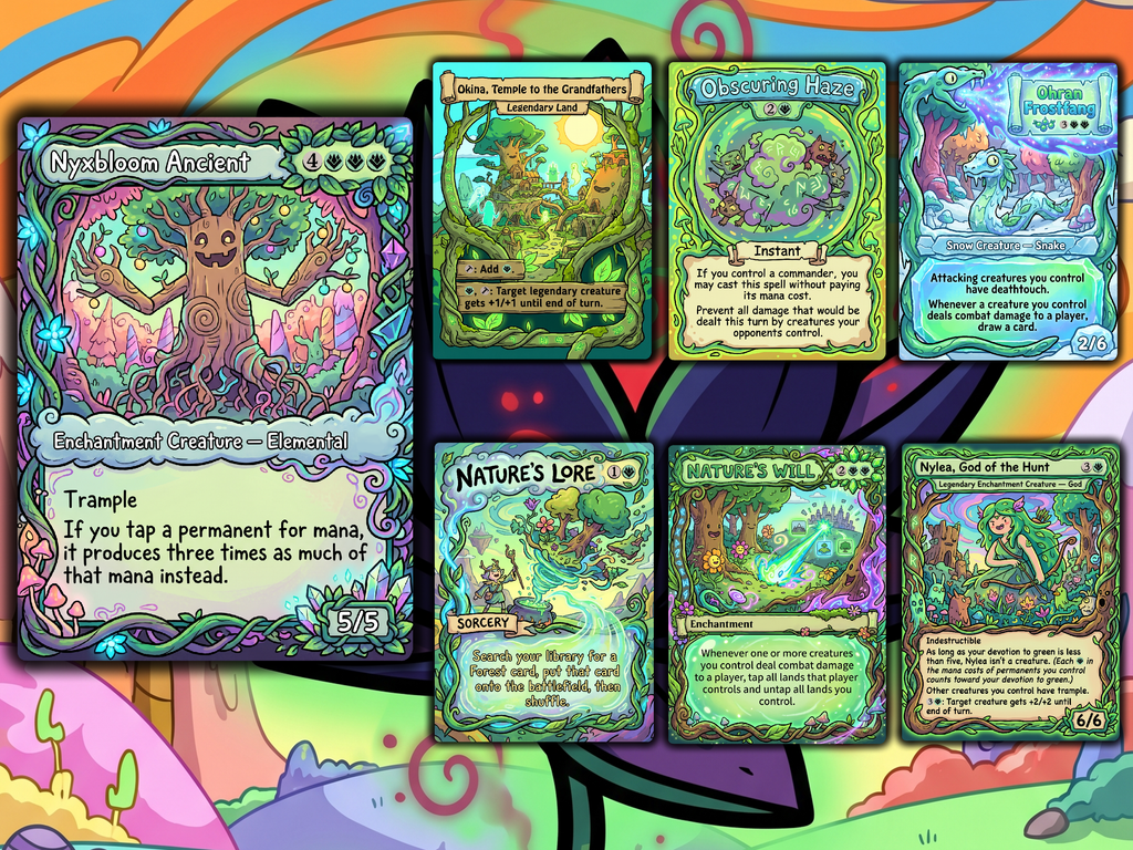 Bello Adventure Time Art Style Commander Proxy Deck