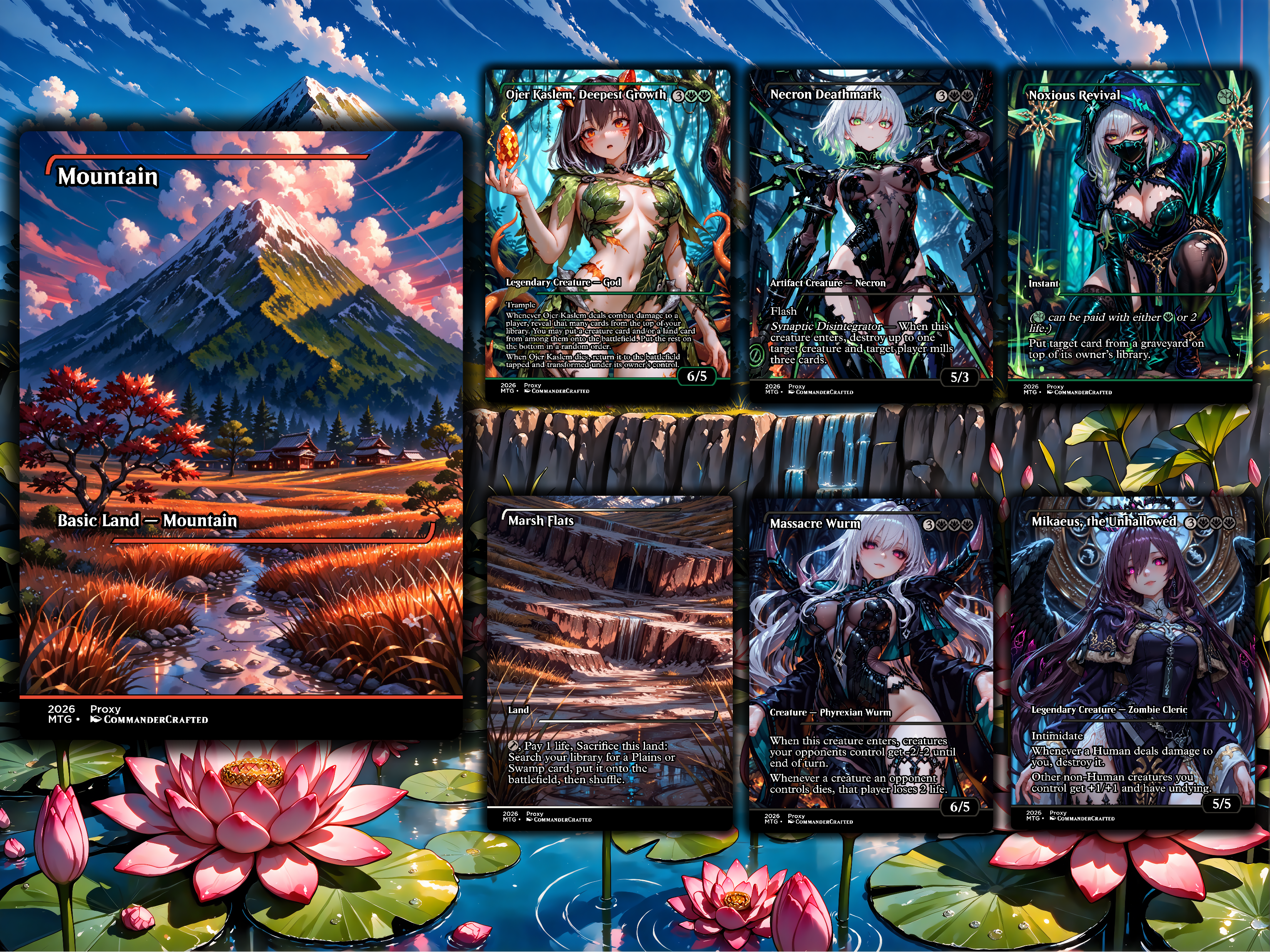 Henzie "Toolbox" Torre Commander Proxy Deck