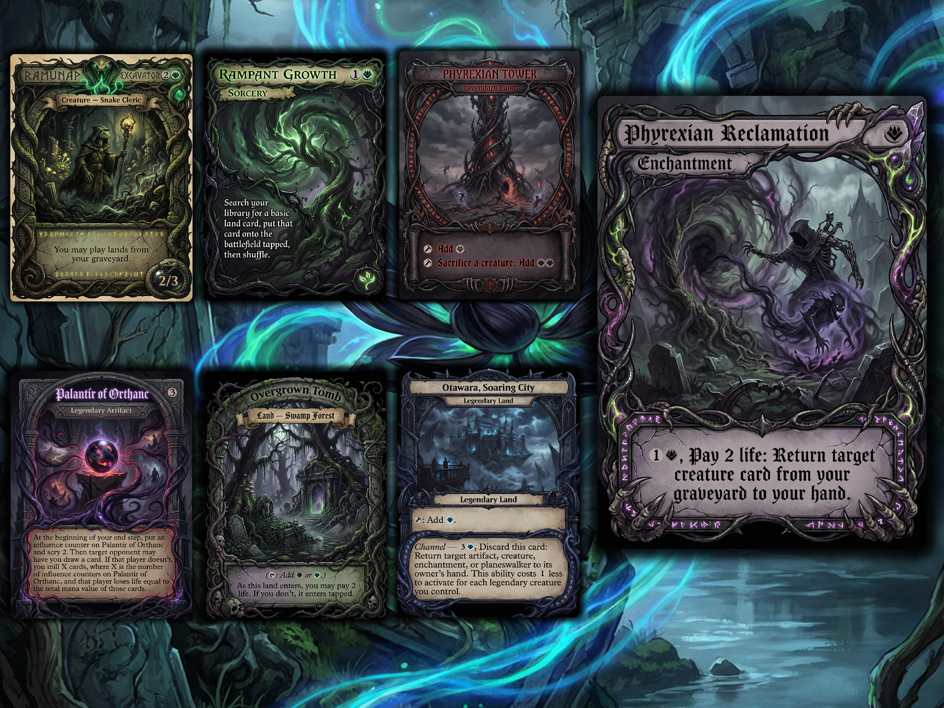 Teval, the Balanced Scale Commander Proxy Deck