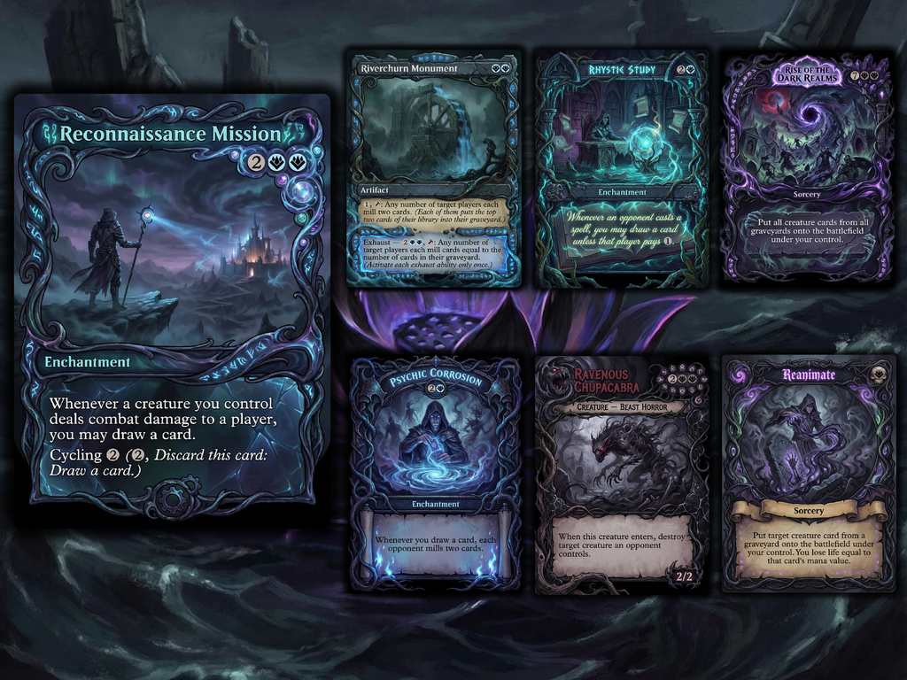 Captain N'ghathrod Horror Tribal Commander Proxy Deck