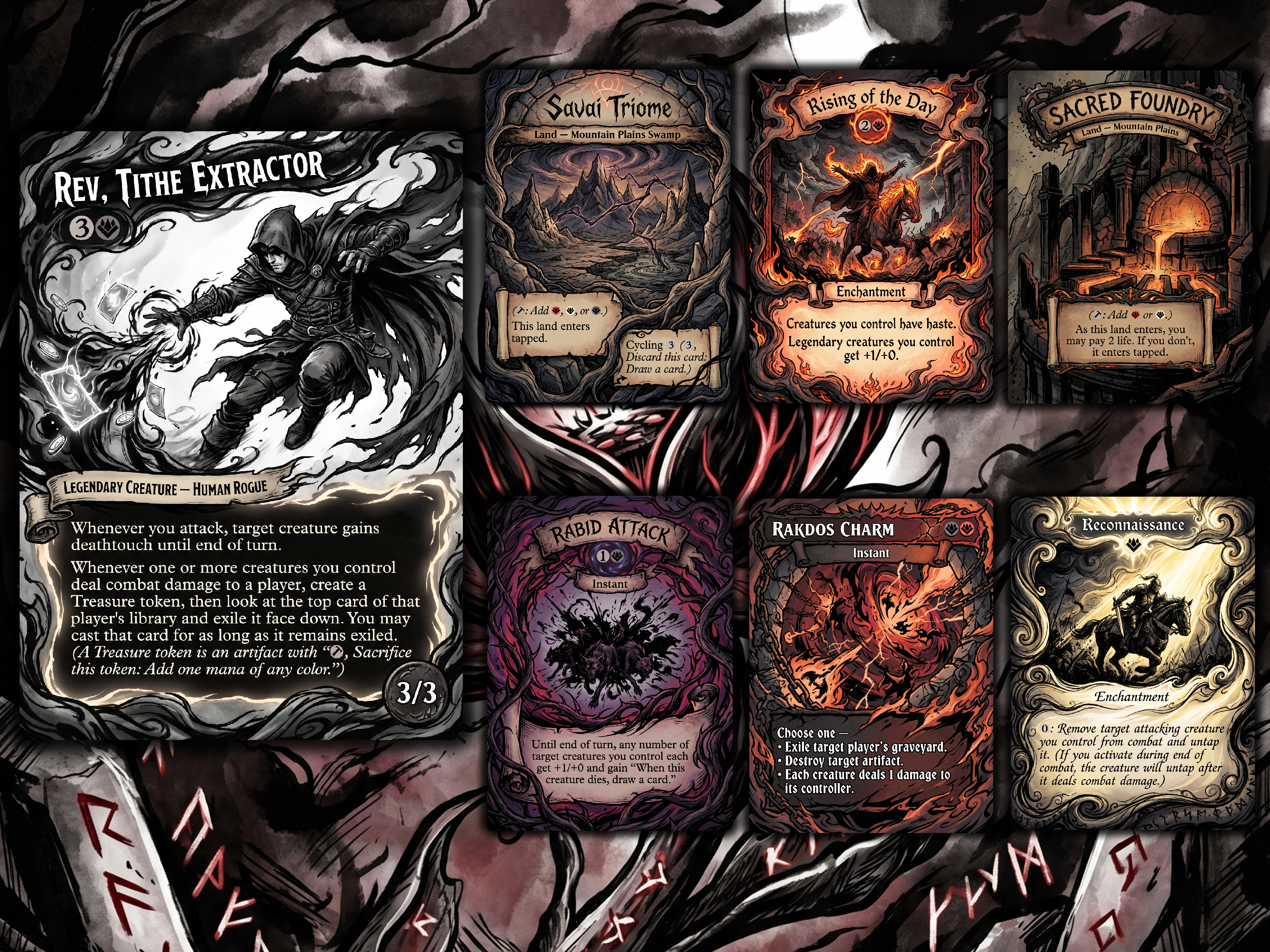 Isshin, Aggro Commander Proxy Deck
