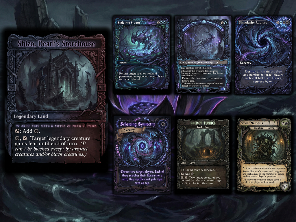 Captain N'ghathrod Horror Tribal Commander Proxy Deck