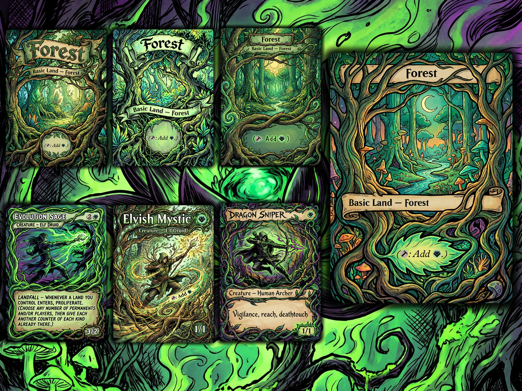 Deathtouch Tribal Fynn, the Fangbearer Commander Proxy Deck