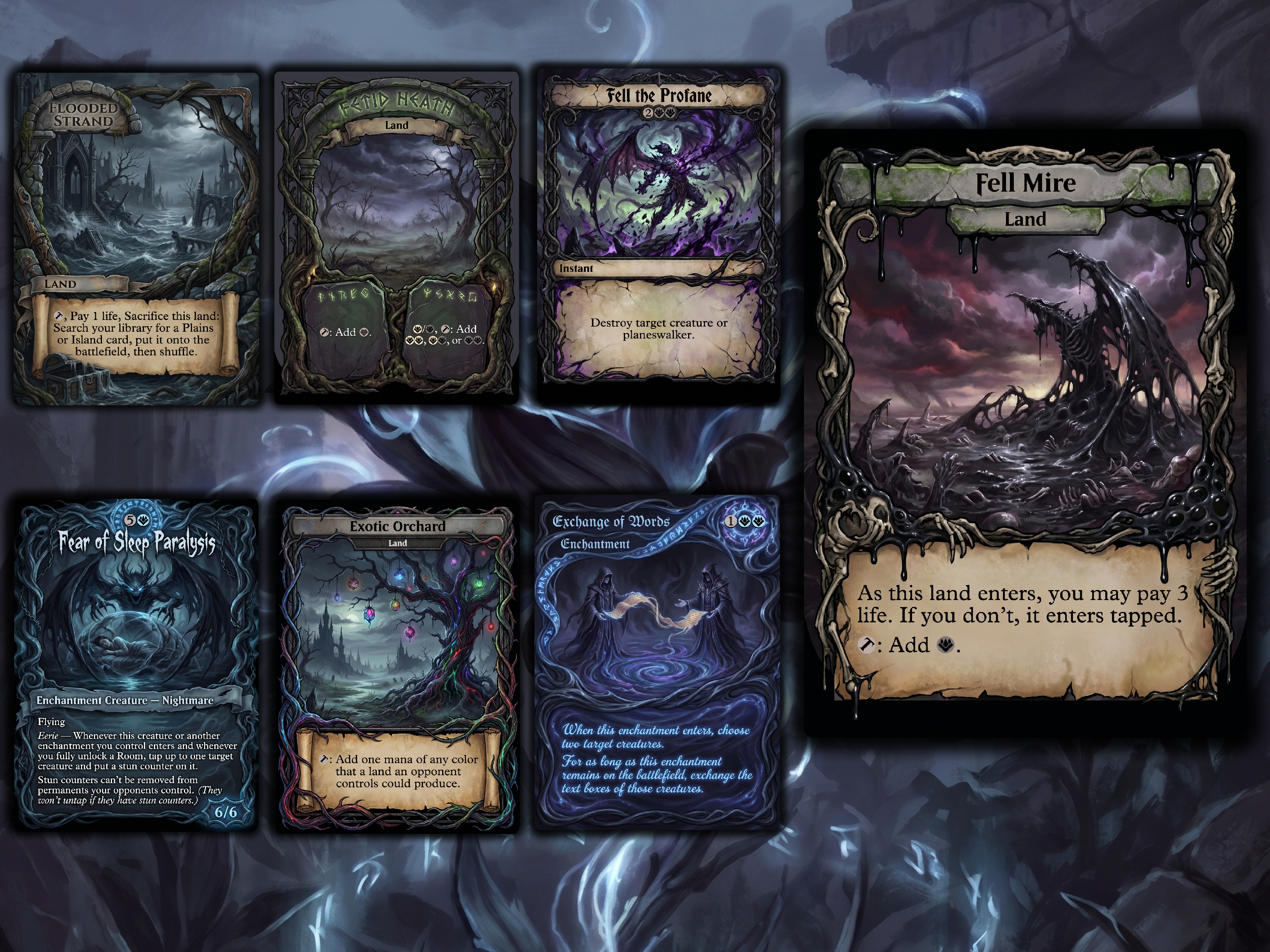 Zur, Eternal Schemer Commander Proxy Deck