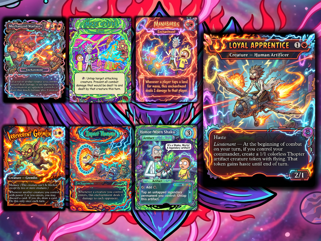 Norin the Wary Rick and Morty Proxy Commander Deck