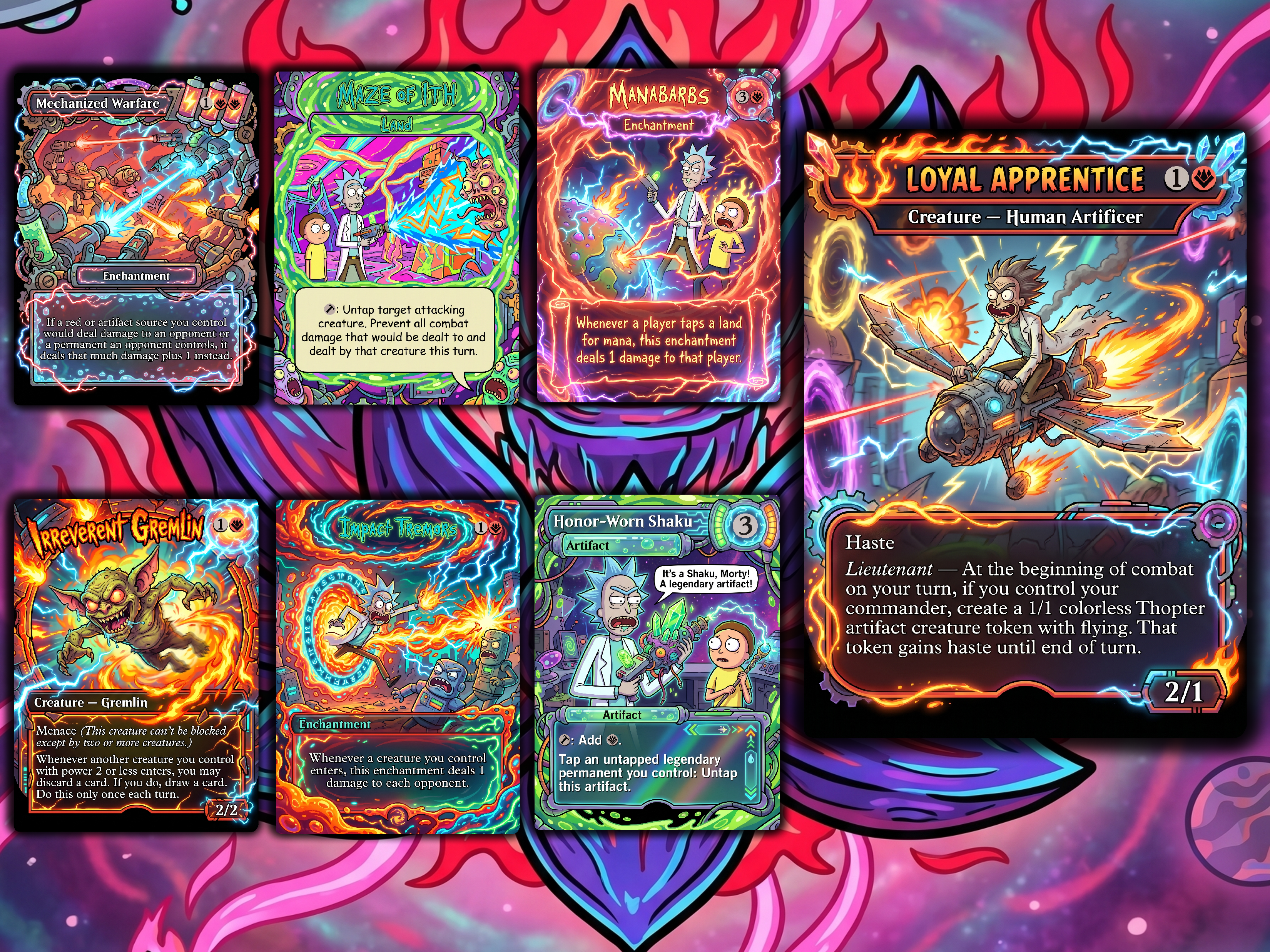 Norin the Wary Rick and Morty Proxy Commander Deck
