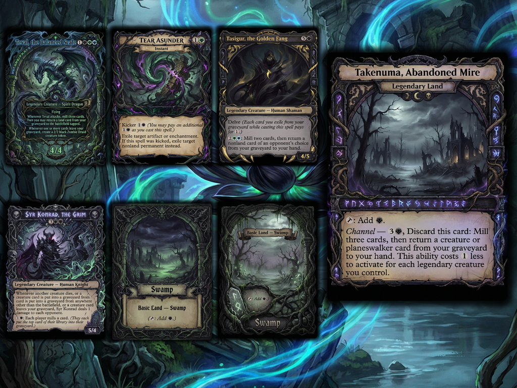 Teval, the Balanced Scale Commander Proxy Deck