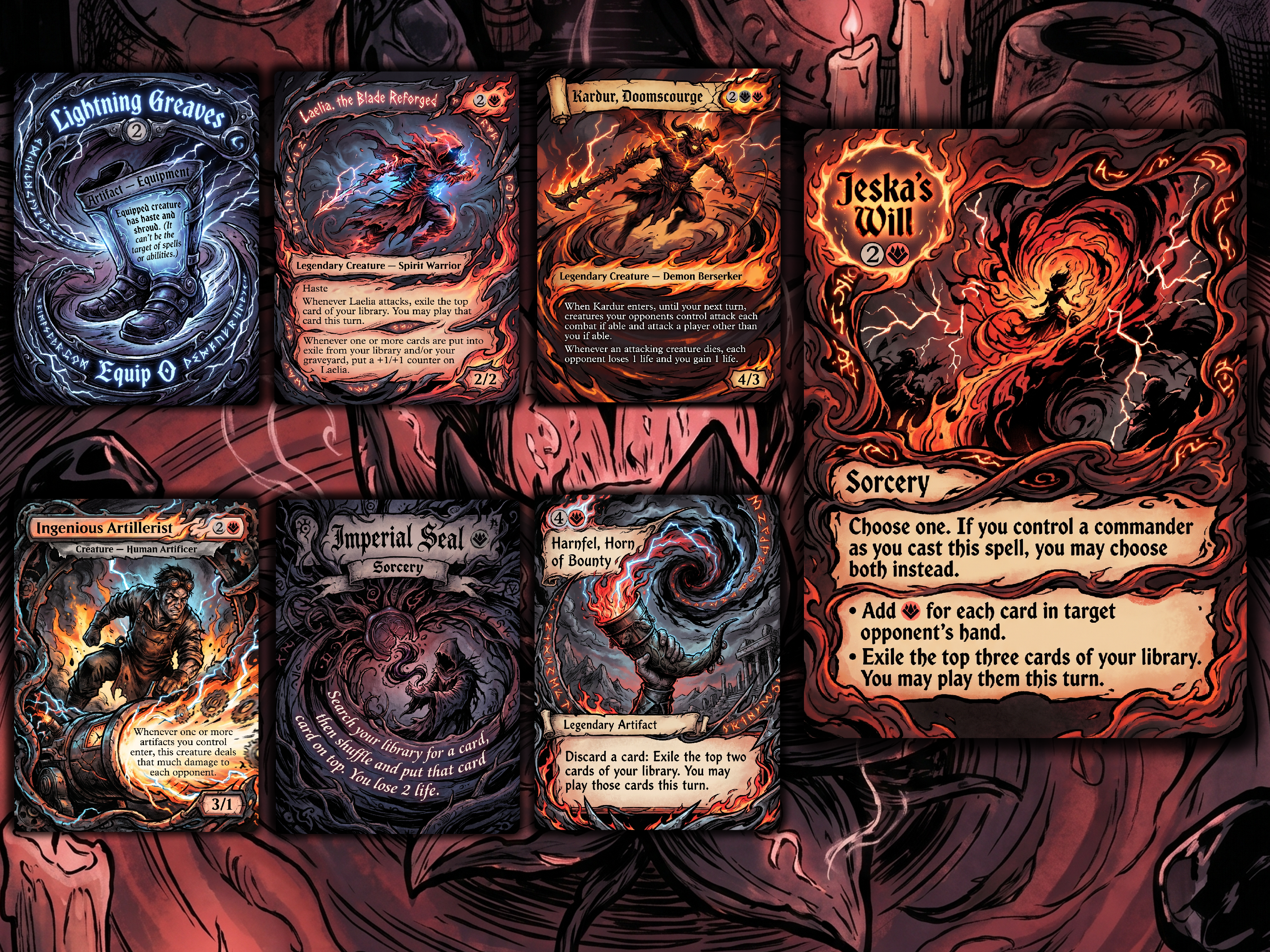 Prosper, Tome-Bound Proxy Commander Deck