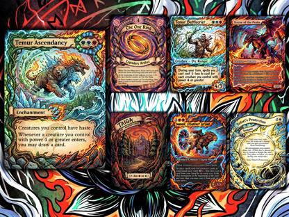 Dragon Tribal Ur-Dragon Proxy Commander Deck