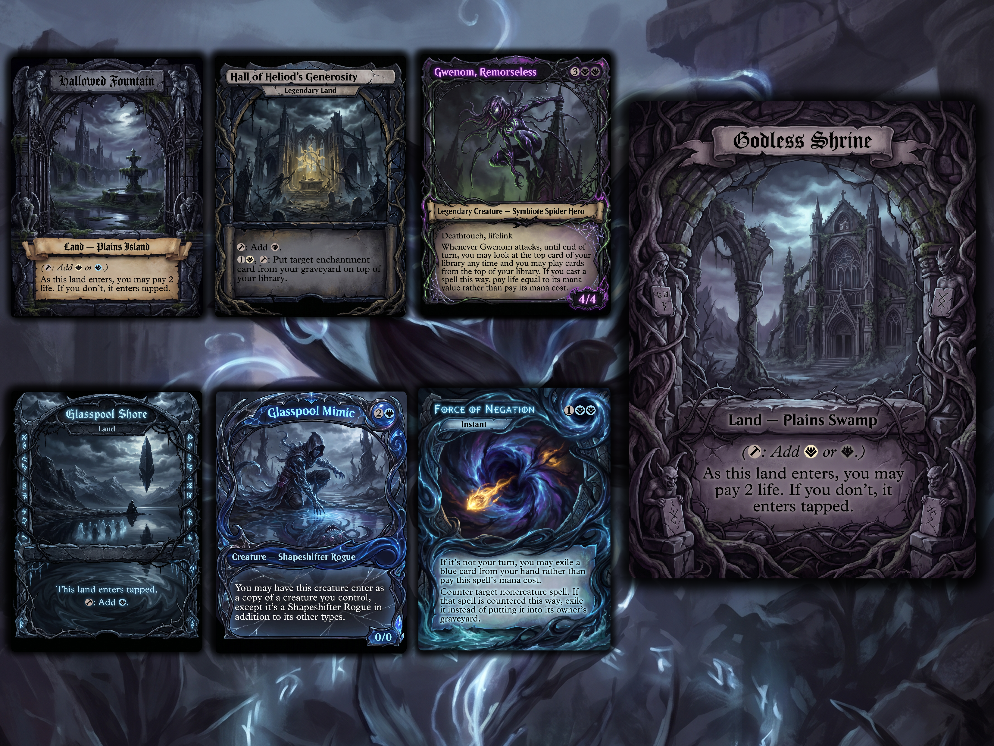 Zur, Eternal Schemer Commander Proxy Deck