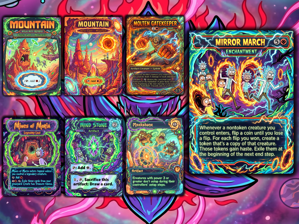 Norin the Wary Rick and Morty Proxy Commander Deck
