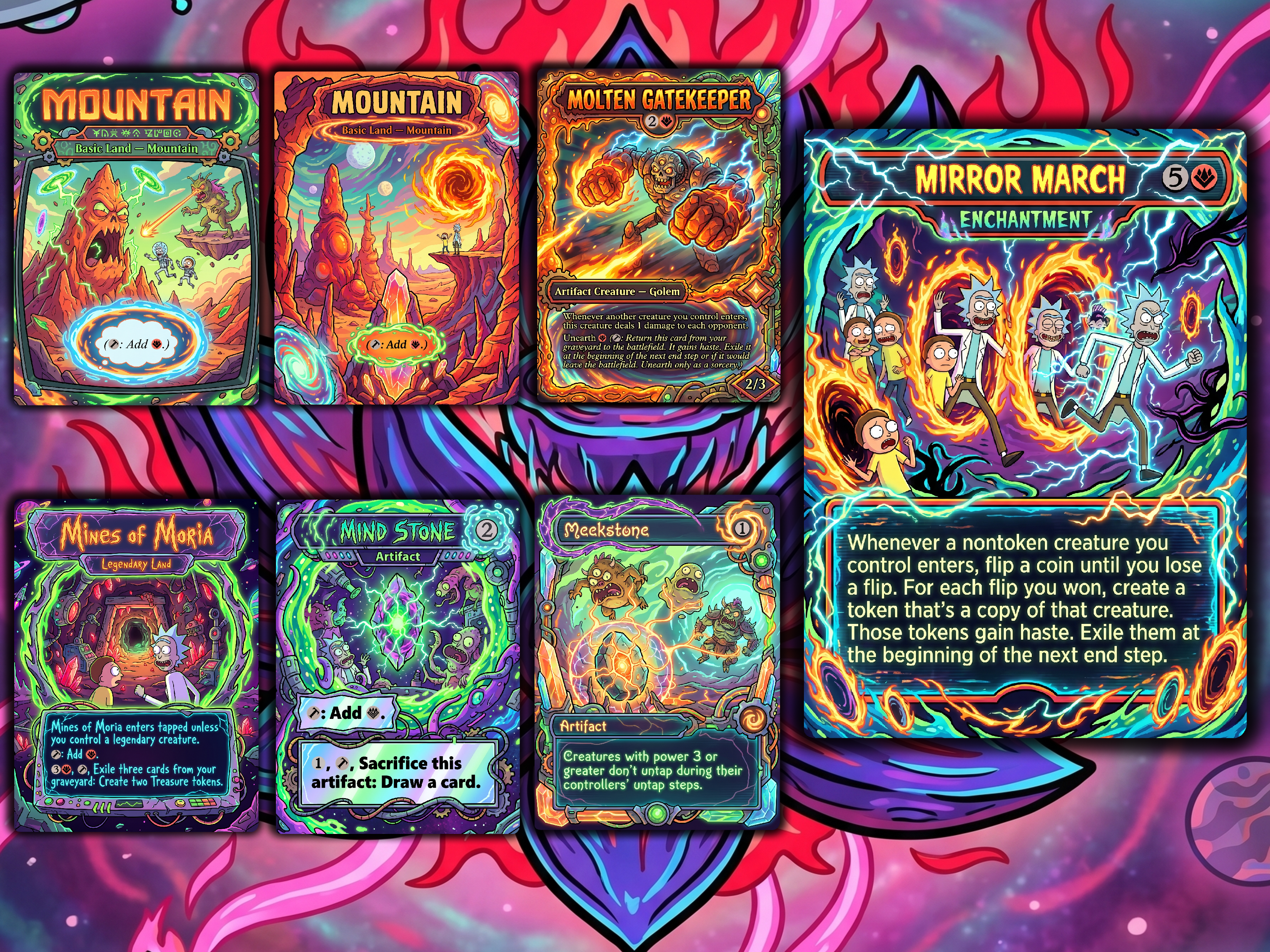 Norin the Wary Rick and Morty Proxy Commander Deck
