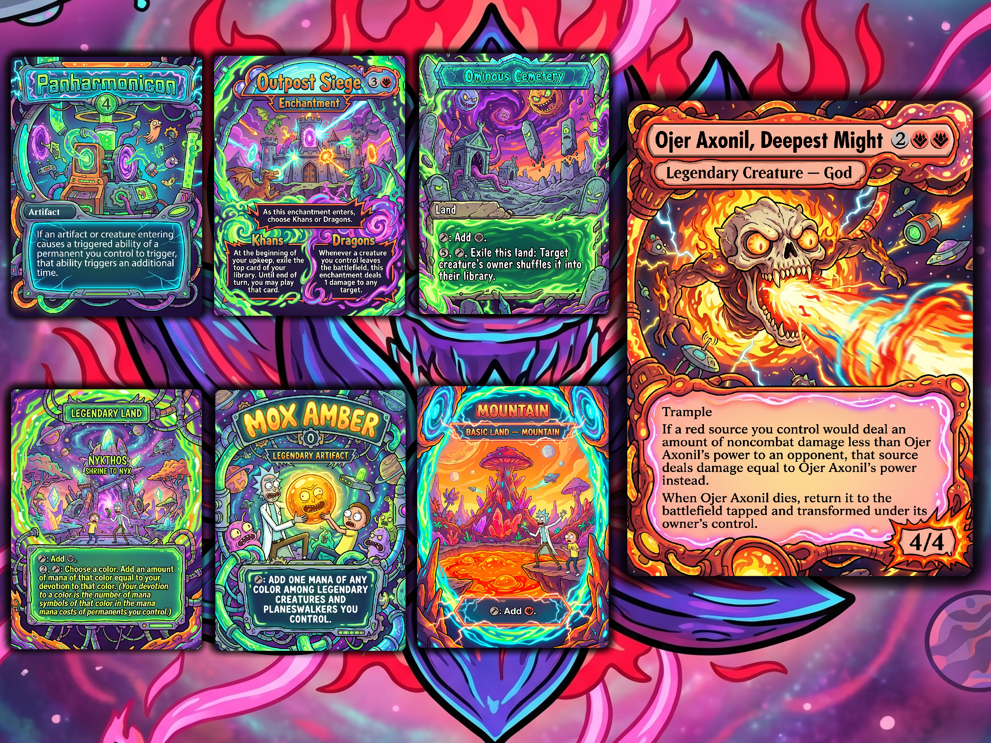 Norin the Wary Rick and Morty Proxy Commander Deck