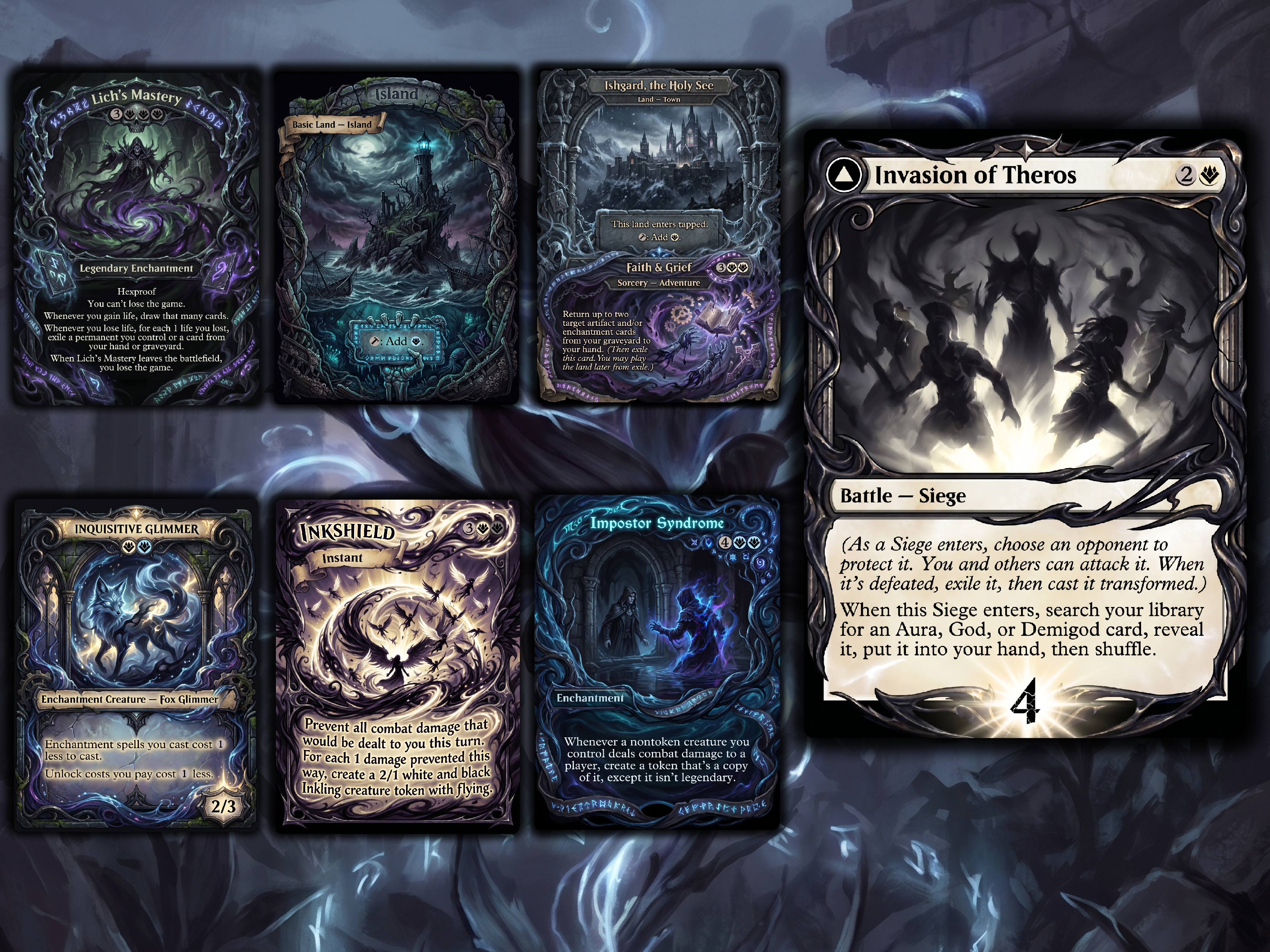 Zur, Eternal Schemer Commander Proxy Deck