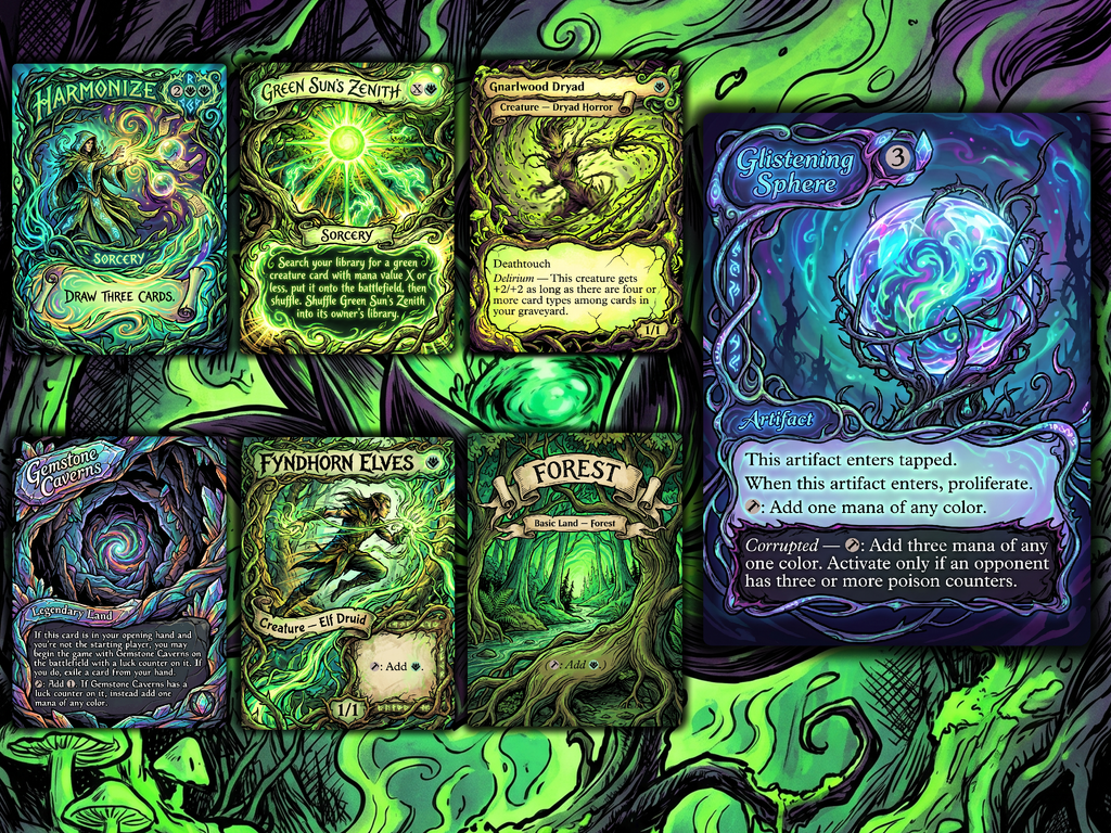 Deathtouch Tribal Fynn, the Fangbearer Commander Proxy Deck