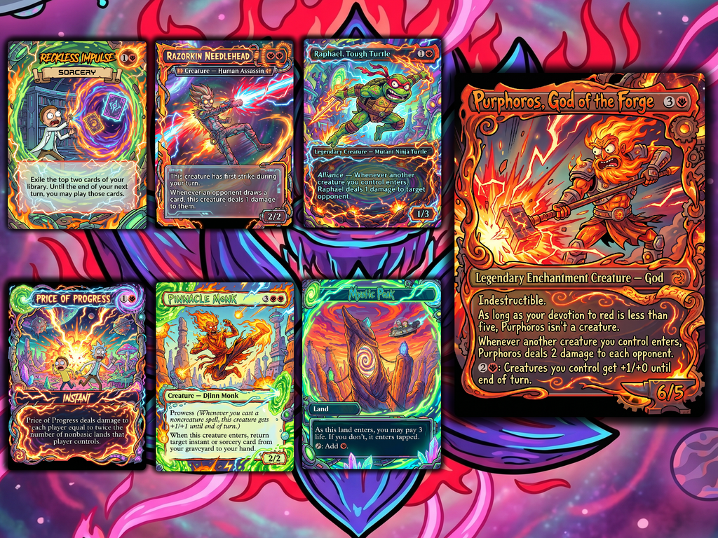 Norin the Wary Rick and Morty Proxy Commander Deck