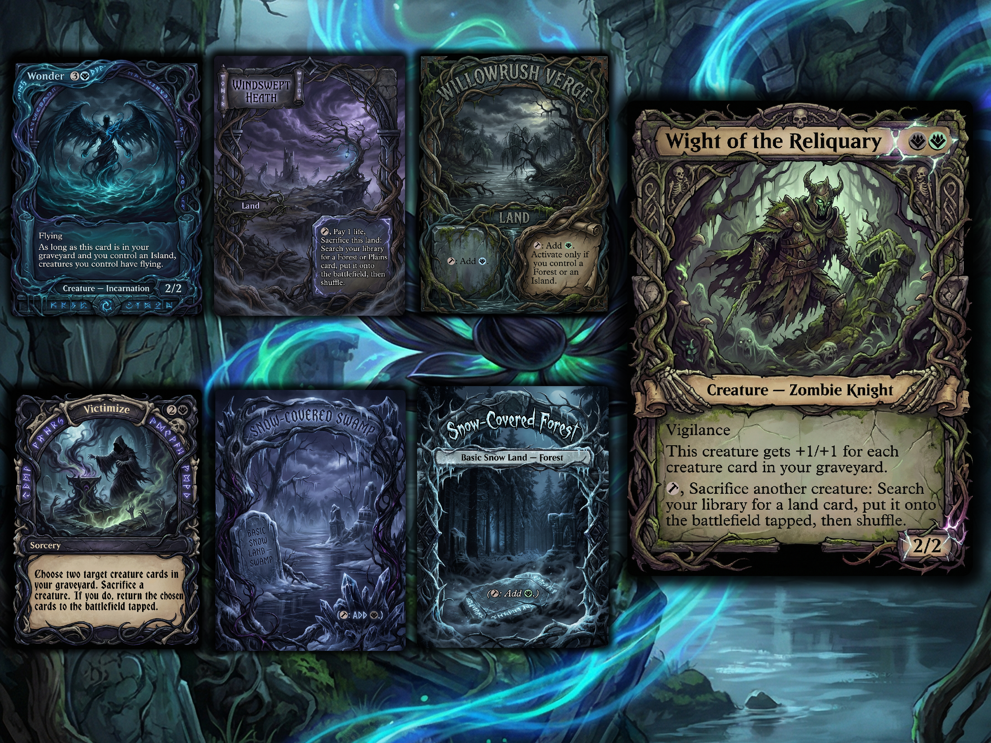 Teval, the Balanced Scale Commander Proxy Deck