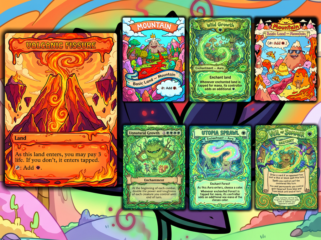 Bello Adventure Time Art Style Commander Proxy Deck