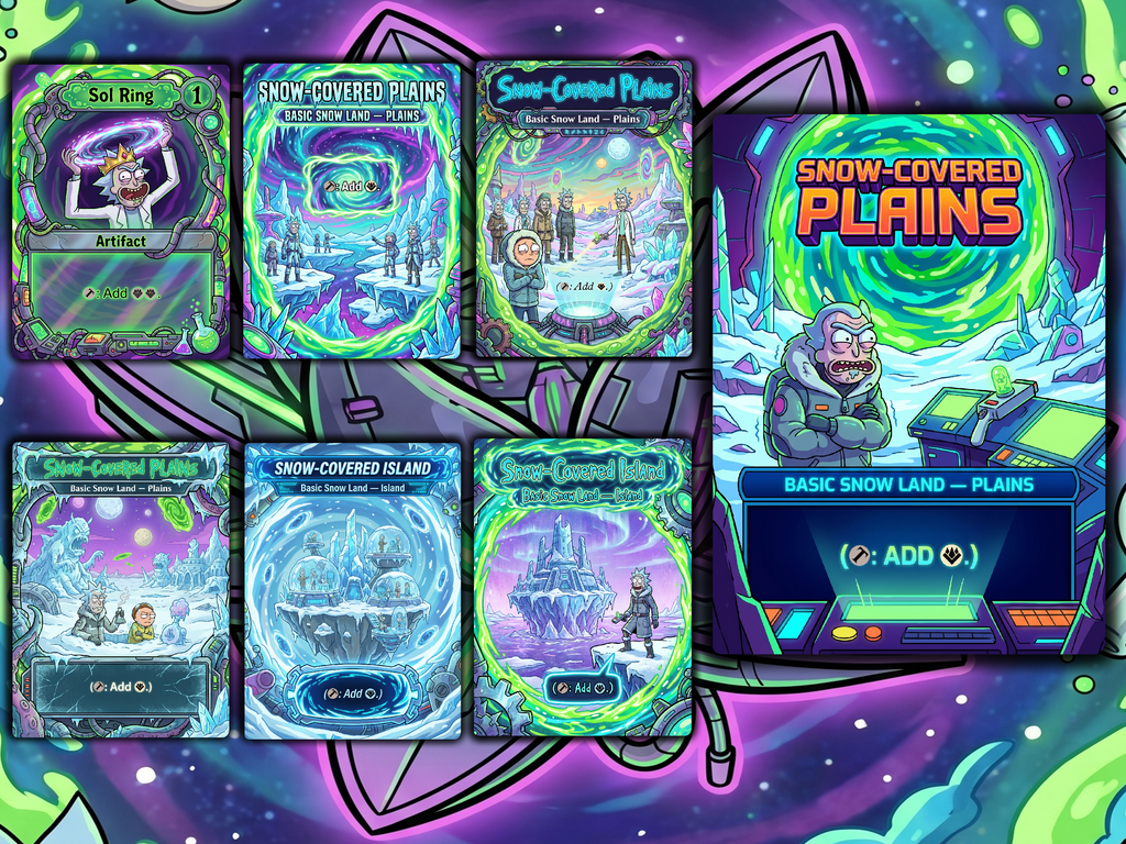Grand Arbiter Rick and Morty Commander Proxy Deck