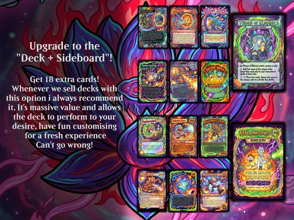 Norin the Wary Rick and Morty Proxy Commander Deck