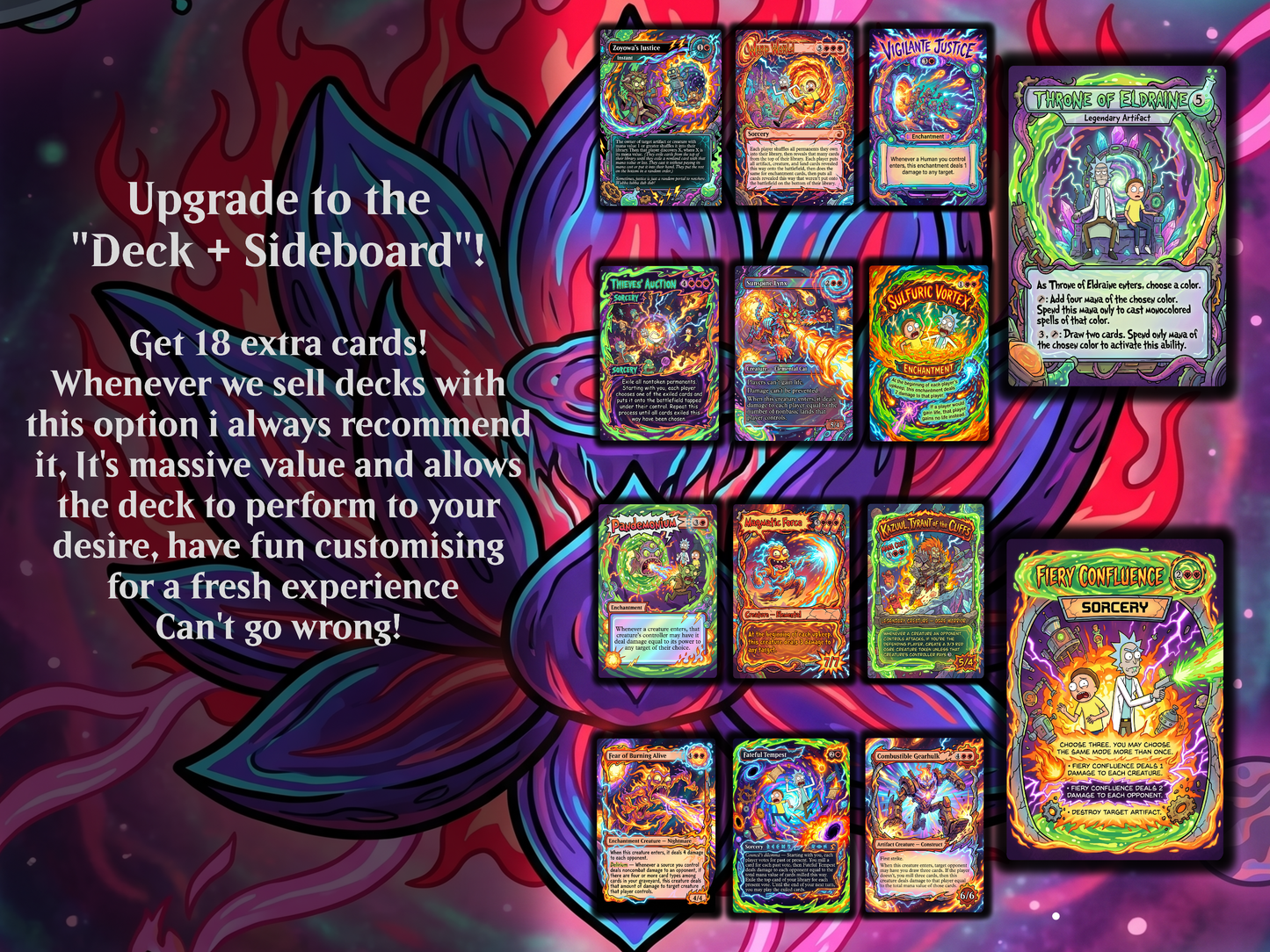 Norin the Wary Rick and Morty Proxy Commander Deck