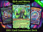 Nekusar, the Mindrazer Rick and Morty Commander Proxy Deck